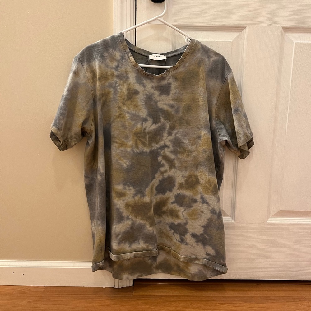 Rhude Desert Camo Tie-Dye T-Shirt